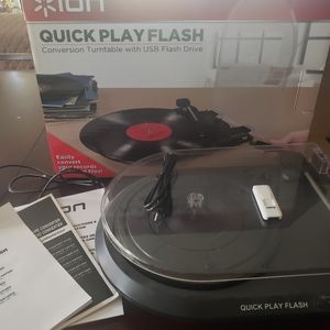 Ion quick play flash record player